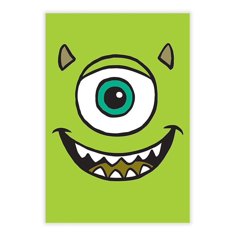 Disney/Pixar Monsters, Inc. Mike Wazowski Face Custom Card for only USD 4.99 | Hallmark