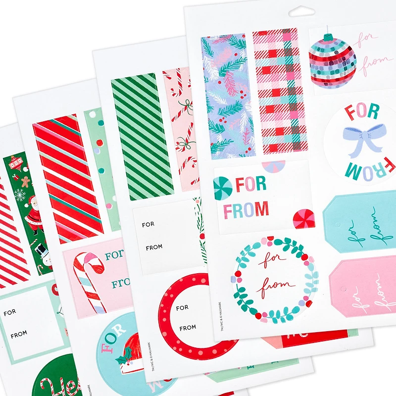 Fa La La Fun Christmas Gift Tag Stickers, Pack of 96 for only USD 5.99 | Hallmark