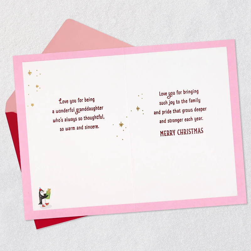 A Granddaughter Makes Christmas Fun Christmas Card for only USD 5.99 | Hallmark