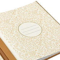Our Family Gold on Tan Refillable Photo Album for only USD 39.99 | Hallmark