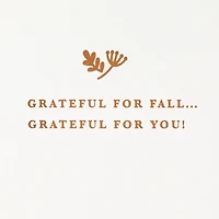 Grateful for You Autumn Card for only USD 7.99 | Hallmark