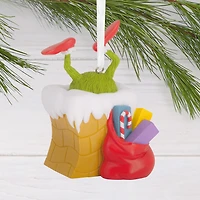 Dr. Seuss's How the Grinch Stole Christmas!™ Grinch in Chimney Hallmark Ornament for only USD 11.49 | Hallmark