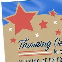 The Blessing of Freedom Religious Veterans Day Card for only USD 2.00 | Hallmark