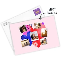 Artistic Hearts Photo Collage Custom Love Card for only USD 4.99 | Hallmark