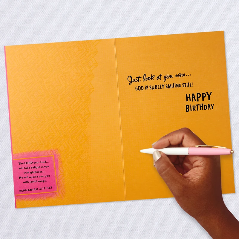 God Made a Masterpiece Religious Birthday Card for only USD 4.99 | Hallmark