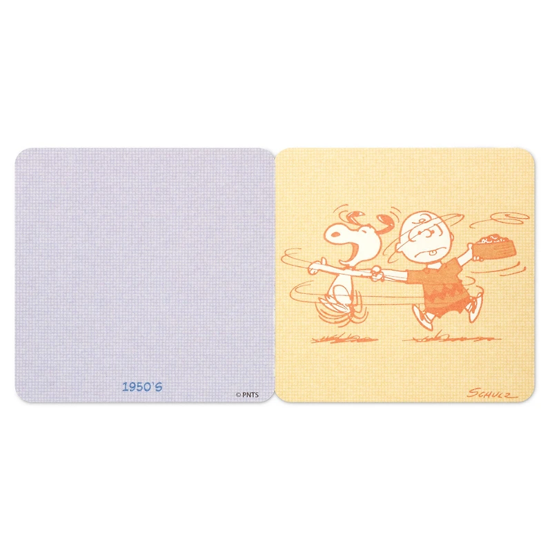 Peanuts® 75th Anniversary Friendship of a Lifetime Coaster Book for only USD 16.99 | Hallmark