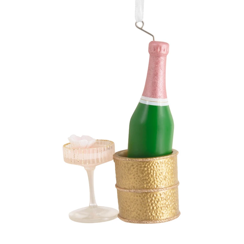 Signature Champagne Hallmark Ornament for only USD 17.49 | Hallmark