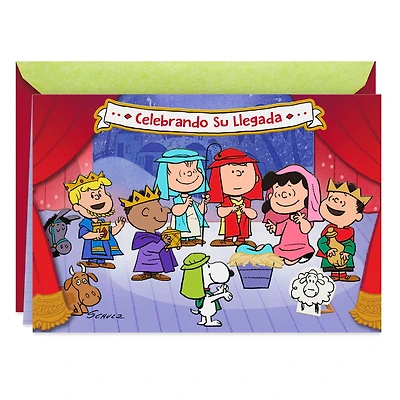 Peanuts® Nativity Scene Spanish-Language Three Kings Day Card for only USD 2.99 | Hallmark