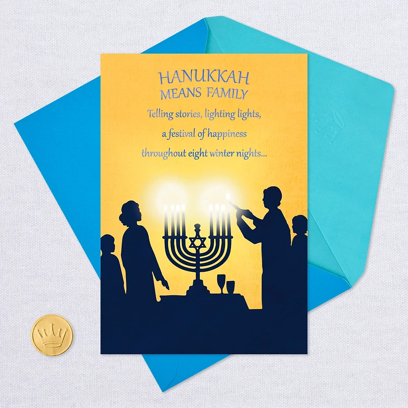 The Gift of Family and Love Hanukkah Card for only USD 2.59 | Hallmark