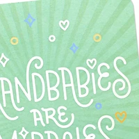 Grandbabies Are Miracles New Baby Card for Grandparents for only USD 5.59 | Hallmark