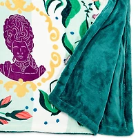 Bridgerton Ton Silhouettes on Floral Blanket, 50x60 for only USD 39.99 | Hallmark