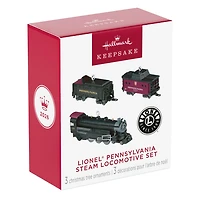 Mini Lionel® Pennsylvania Steam Locomotive Set Ornaments, Set of 3 for only USD 28.99 | Hallmark