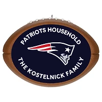 NFL New England Patriots Football Personalized Ornament, Custom Text for only USD 30.99 | Hallmark