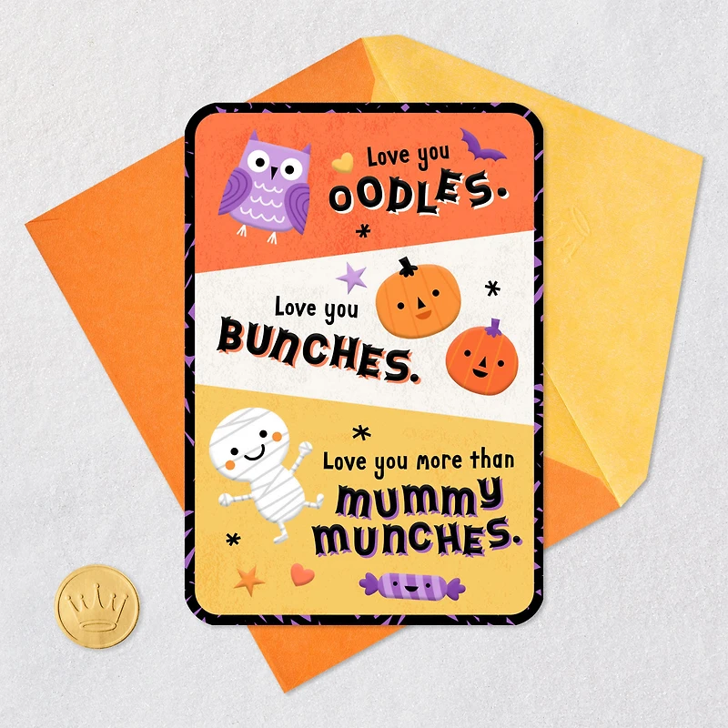 Love You Oodles and Bunches Halloween Card for Kids for only USD 2.99 | Hallmark