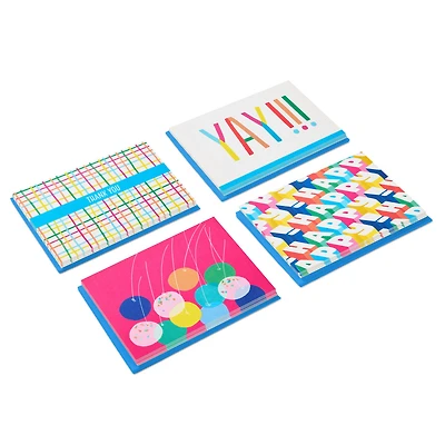 Colorful Celebration Assorted Blank Notes in Designed Box, Pack of 24 for only USD 15.99 | Hallmark