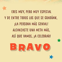 Mortarboard and Stars Spanish-Language Graduation Card for only USD 3.99 | Hallmark