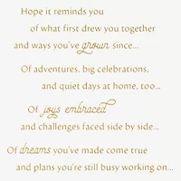 A Reminder of Great Things Anniversary Card for Couple for only USD 5.99 | Hallmark