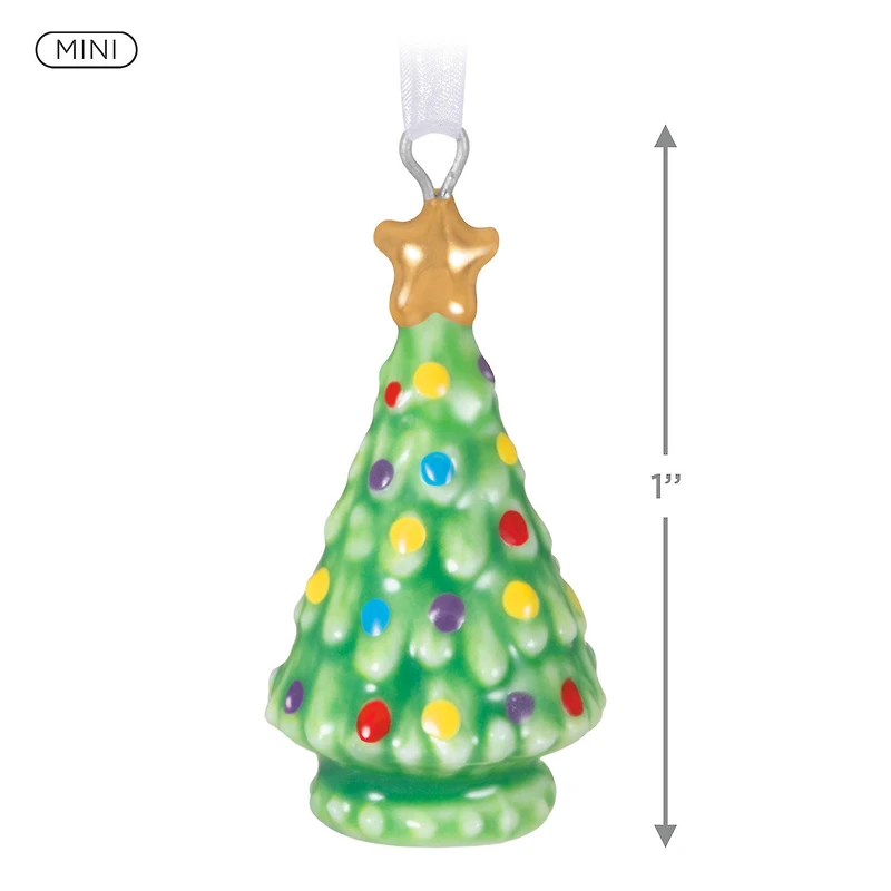 Mini O Tiny Tree! Porcelain Ornament, 1" for only USD 13.99 | Hallmark
