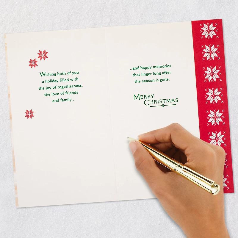 Joy, Love and Memories Christmas Card for Brother and Sister-in-Law for only USD 3.99 | Hallmark