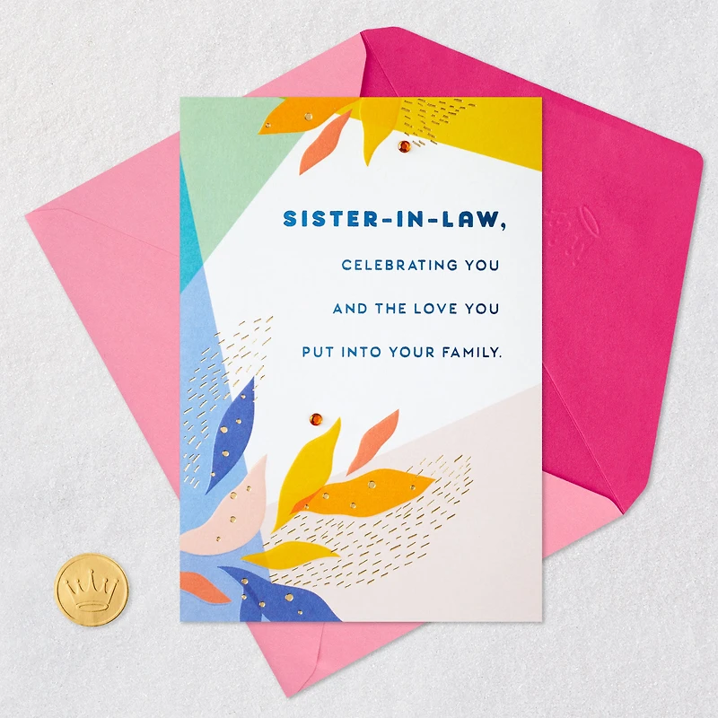 So Glad We're Family Mother's Day Card for Sister-in-Law for only USD 5.59 | Hallmark