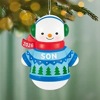 Son Snowman 2026 Ornament for only USD 18.99 | Hallmark