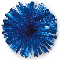 Royal Blue Metallic Pom Pom Gift Bow, 7" for only USD 4.99 | Hallmark