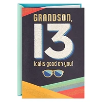 New Reasons to Be Proud 13th Birthday Card for Grandson for only USD 5.59 | Hallmark