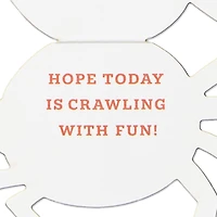 Spider in Web Paper Craft Halloween Card With Mini Card for only USD 5.99 | Hallmark