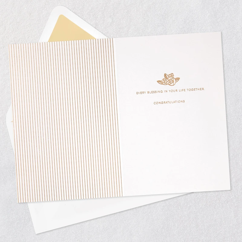 Every Happiness and Blessing Wedding Card for Couple for only USD 8.59 | Hallmark