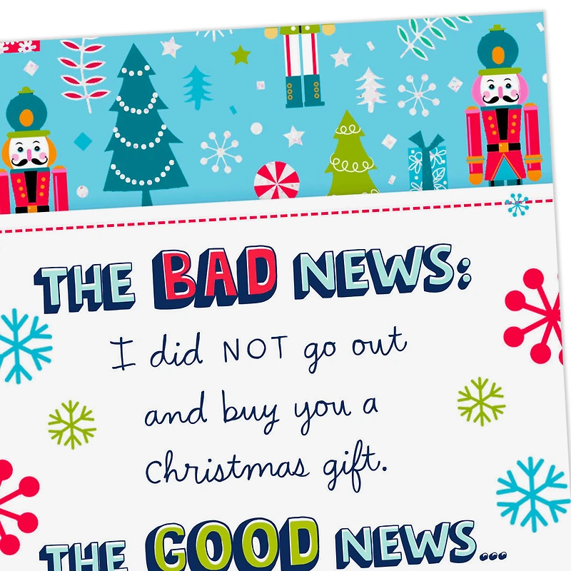 Bad News and Good News Money Holder Christmas Card for only USD 2.00 | Hallmark