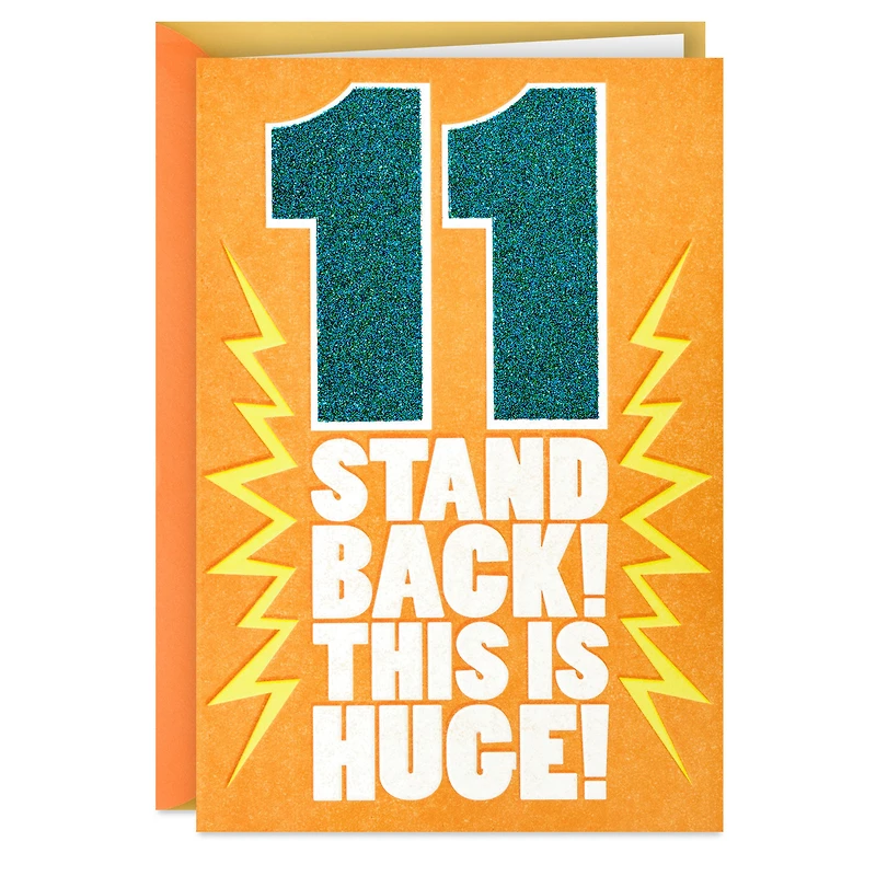 This is Huge 11th Birthday Card for only USD 4.59 | Hallmark
