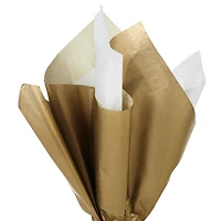 Solid White/Metallic Gold 2-Pack Holiday Tissue Paper, 6 sheets for only USD 2.49 | Hallmark