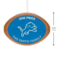 NFL Detroit Lions Football Personalized Ornament, Custom Text for only USD 30.99 | Hallmark