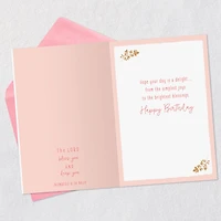Simple Joys and Bright Blessings Religious Birthday Card for only USD 2.50 | Hallmark
