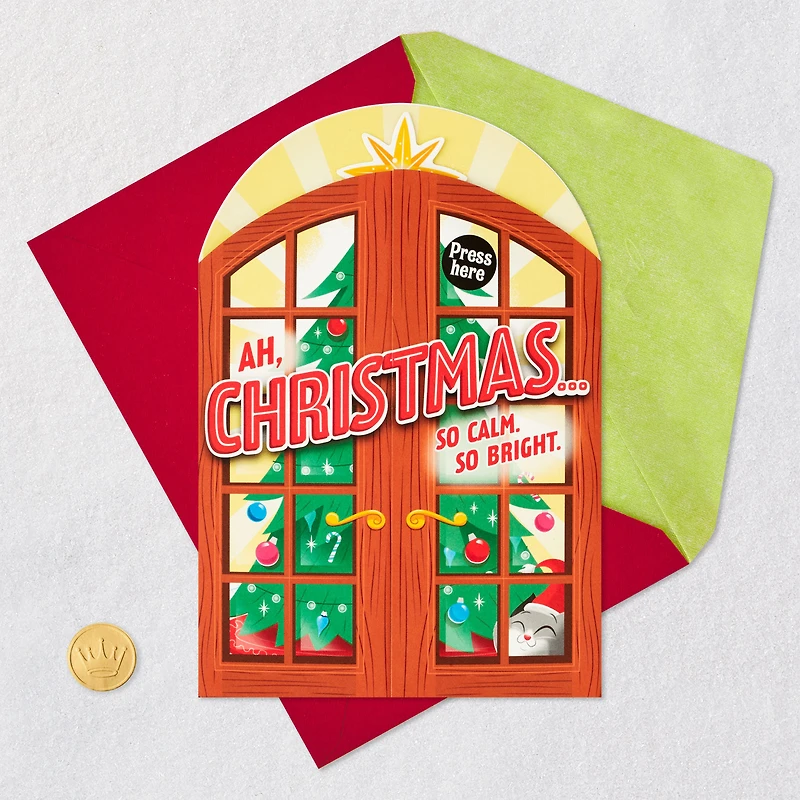 Cat Destroying Tree Funny Musical Pop-Up Christmas Card for only USD 8.99 | Hallmark