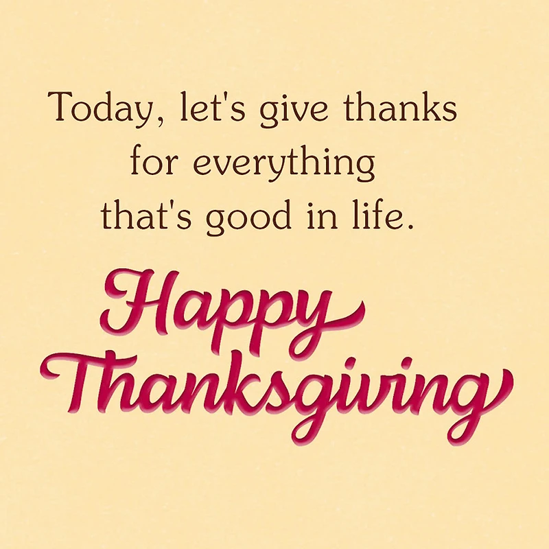 Good Food, Vibes and People Thanksgiving Card for only USD 3.59 | Hallmark