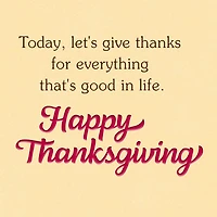 Good Food, Vibes and People Thanksgiving Card for only USD 3.59 | Hallmark