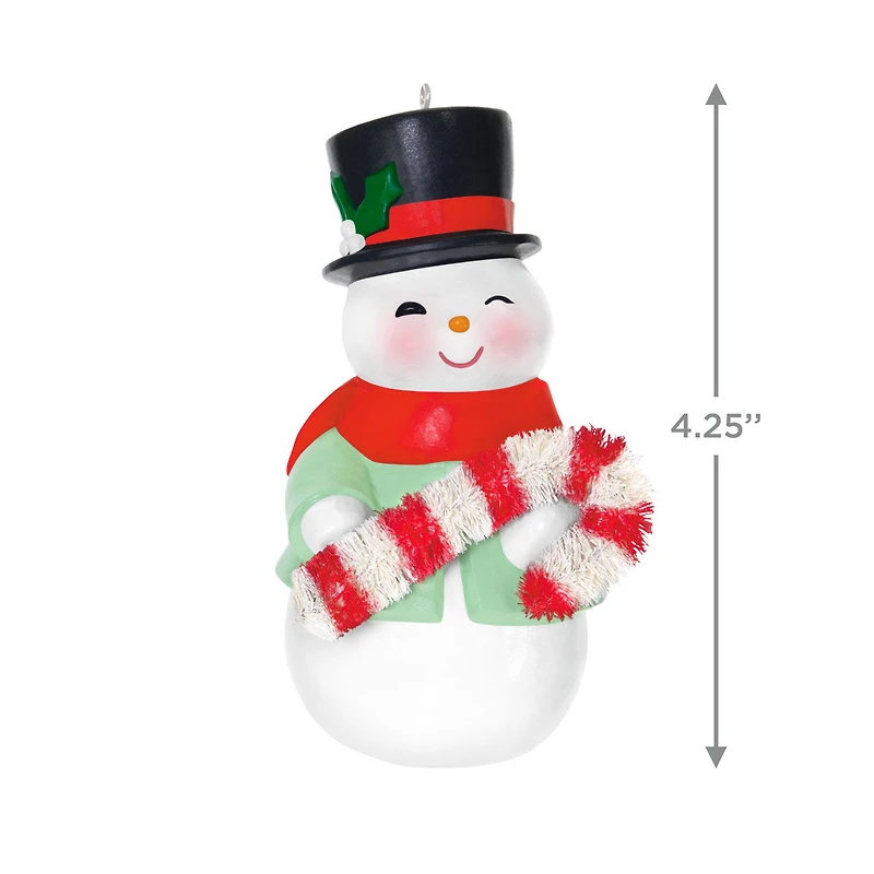 Sweet Snow Boy Porcelain Ornament for only USD 31.99 | Hallmark