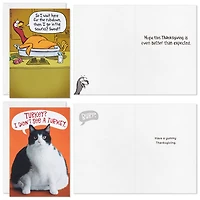 Big Slice of Gratitude Assorted Funny Thanksgiving Cards, Pack of 16 for only USD 10.99 | Hallmark