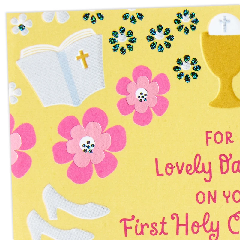 So Happy and Proud Religious First Communion Card for Daughter for only USD 3.99 | Hallmark