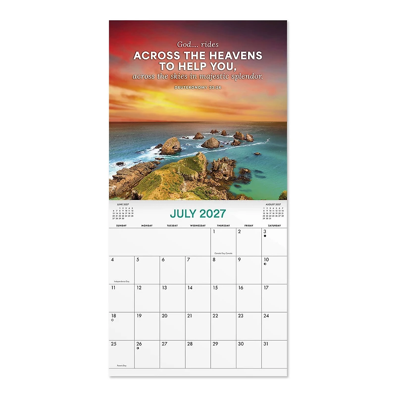 The Heavens 2027 Inspirational 12-Month Wall Calendar, 12x12 for only USD 16.99 | Hallmark