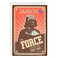 Personalized Star Wars™ Darth Vader™ Card for only USD 4.99 | Hallmark