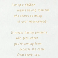 A Friend for Life Birthday Card for Sister for only USD 5.59 | Hallmark