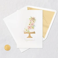 A Lifetime of Happiness Wedding Card for only USD 8.59 | Hallmark