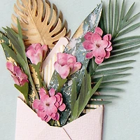 Tropical Leaves and Purple Flowers Blank Card for only USD 8.59 | Hallmark