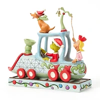 Jim Shore Grinch, Max and Cindy Lou on Train Figurine, 9.1" for only USD 99.99 | Hallmark