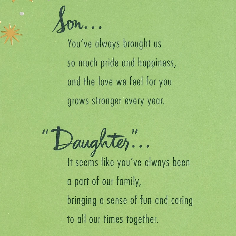 You're Both Loved So Much Christmas Card for Son and Daughter-in-Law for only USD 6.99 | Hallmark