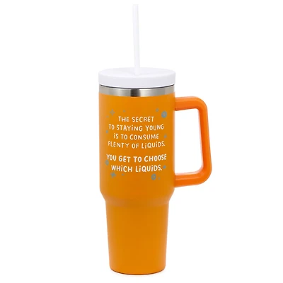 Secret to Staying Young Insulated Travel Cup With Handle, 42 oz. for only USD 32.99 | Hallmark