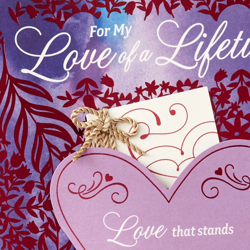 For My Love of a Lifetime Valentine's Day Card for only USD 6.99 | Hallmark