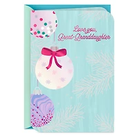 Love All the Things That Make You Wonderful Christmas Card for Great-Granddaughter for only USD 3.99 | Hallmark